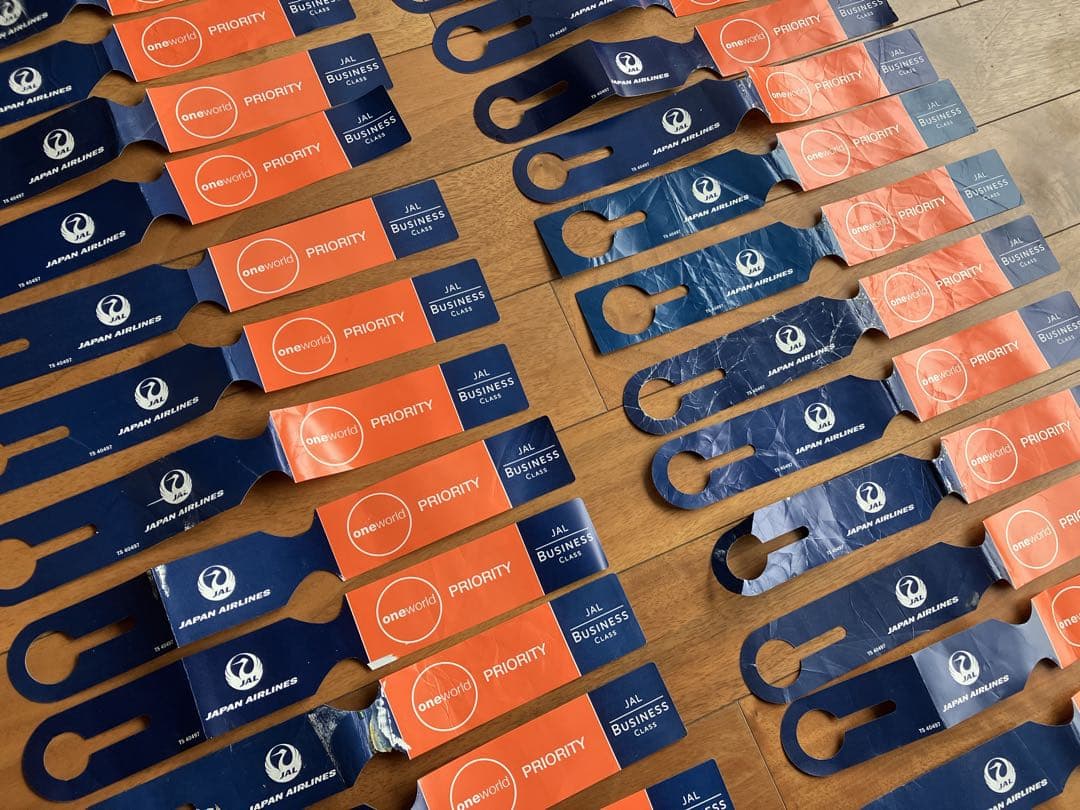 JAL 日本航空　ビジネスクラス　優先　タグ　61枚