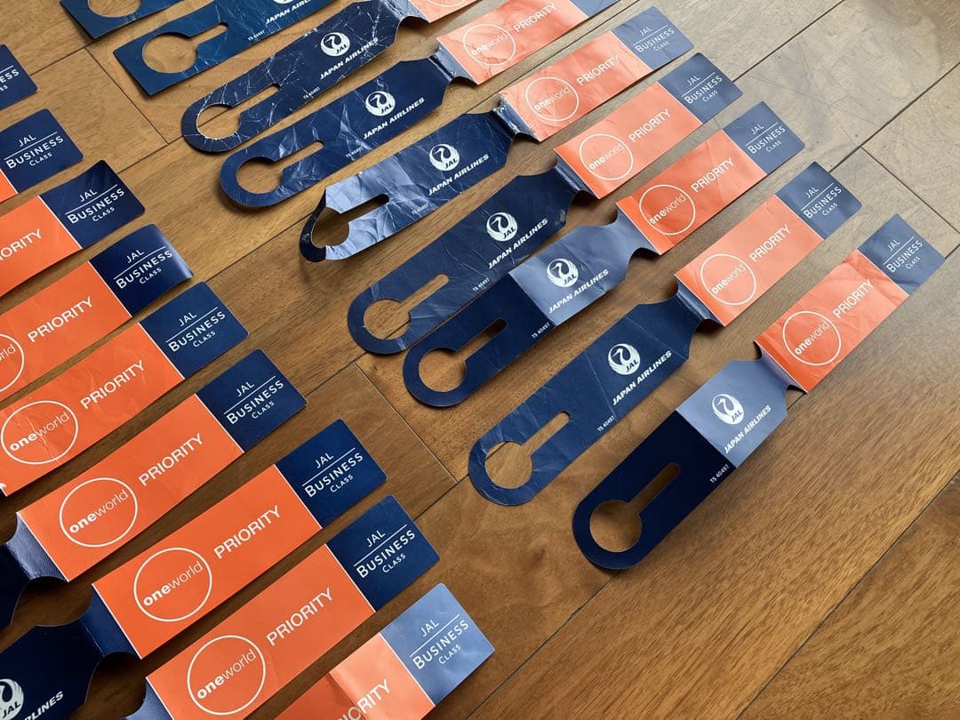 JAL 日本航空　ビジネスクラス　優先　タグ　61枚