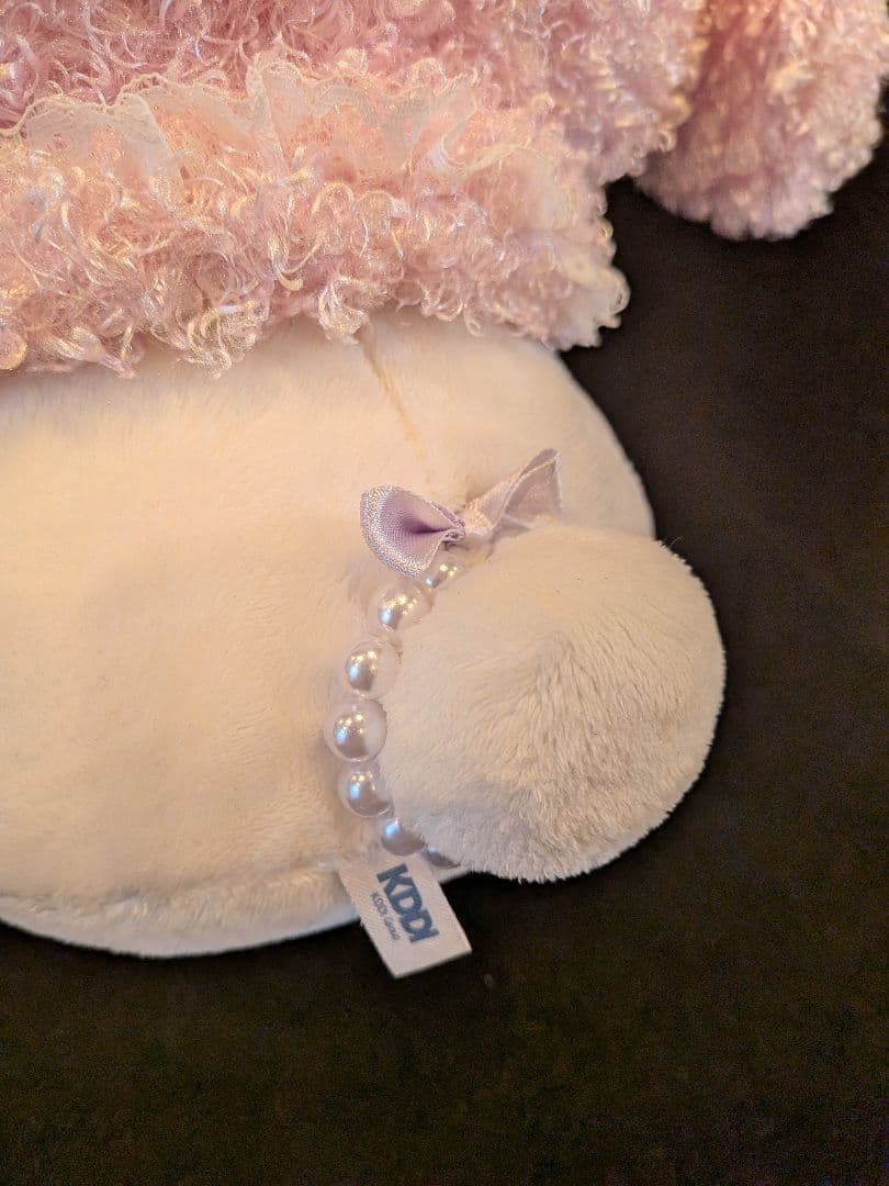 希少☆　マイメロディ KDDI 電報 ぬいぐるみ　レースずきん　非売品