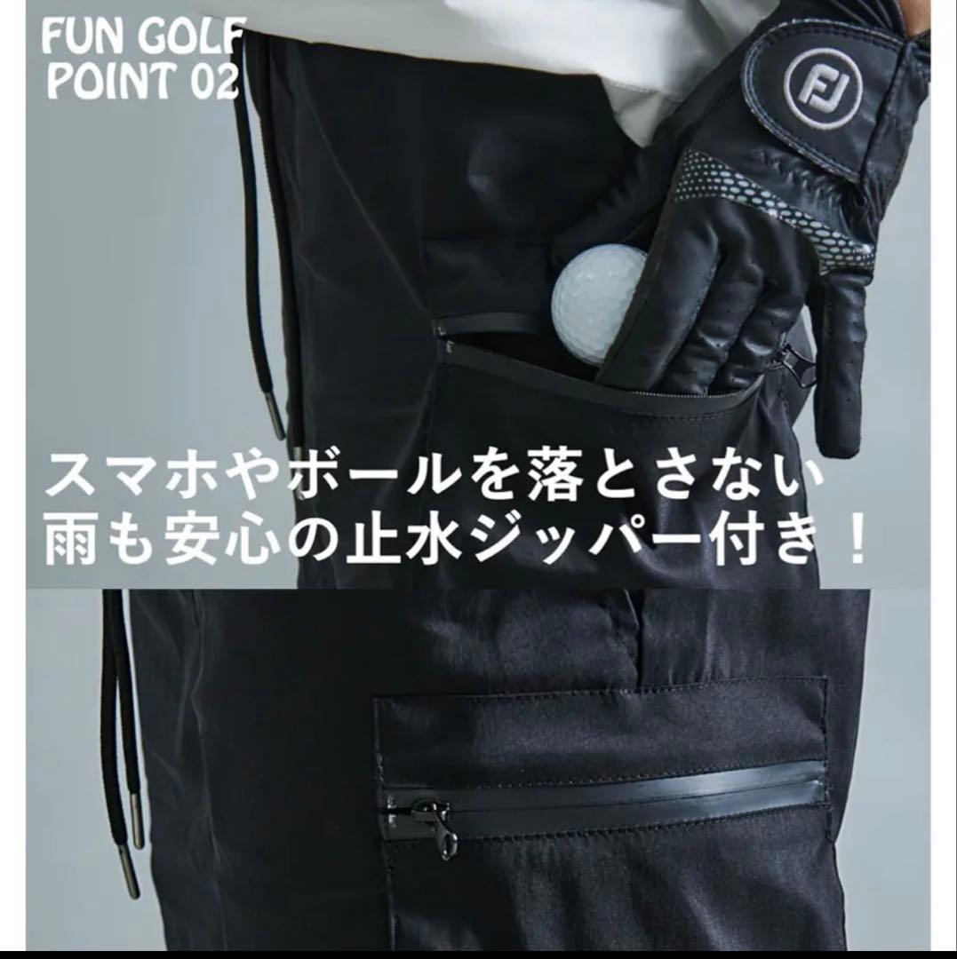 C.V.R.A ゴルフセットアップ ブラック×ブラック メンズ おしゃれ