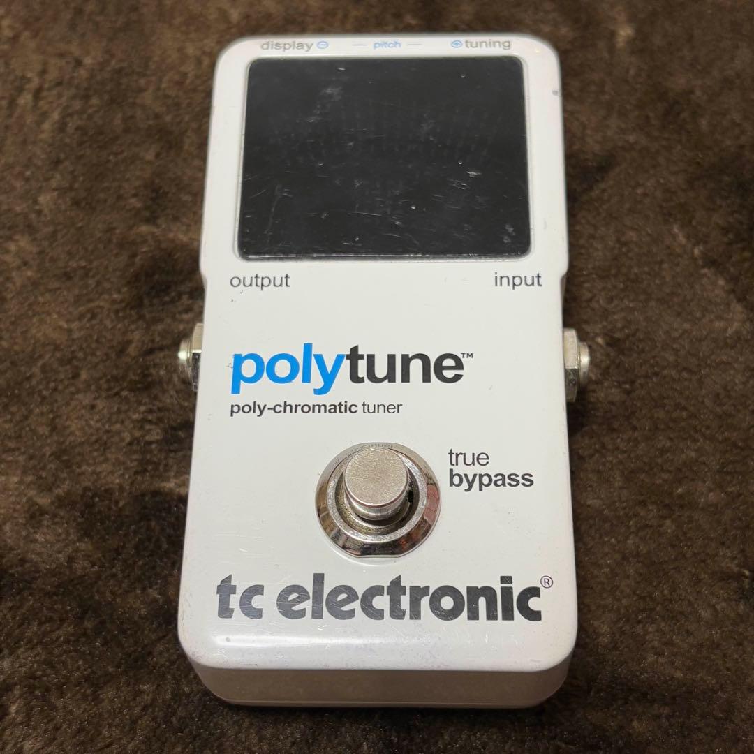 tc electronic polytune ギター ベース ポリチューン