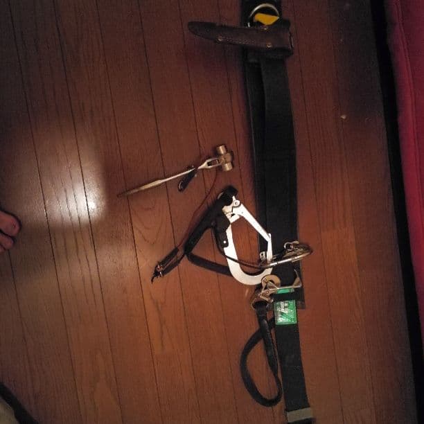 腰道具、案全帯、ガジェット