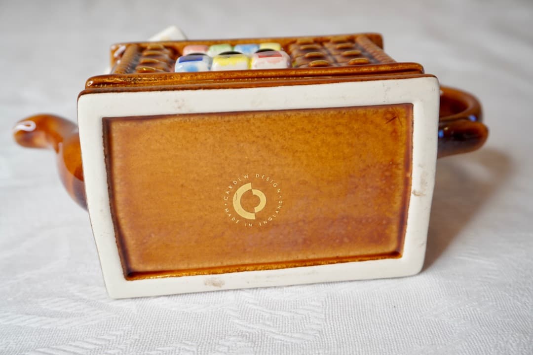 イギリス ヴィンテージ Paul Cardew ミニチュアティーポット中国茶店