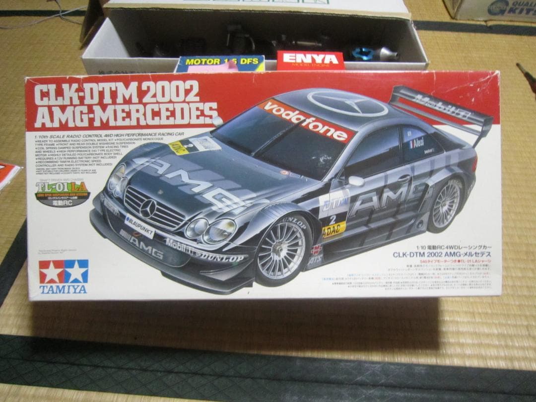 新品 未組み立て 1/10 TL-01 LA 鬼レア CLK-DTM ベンツ