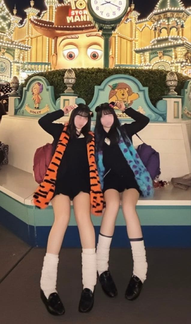 サリーファンキャップ・マフラーキャップ ディズニーランド