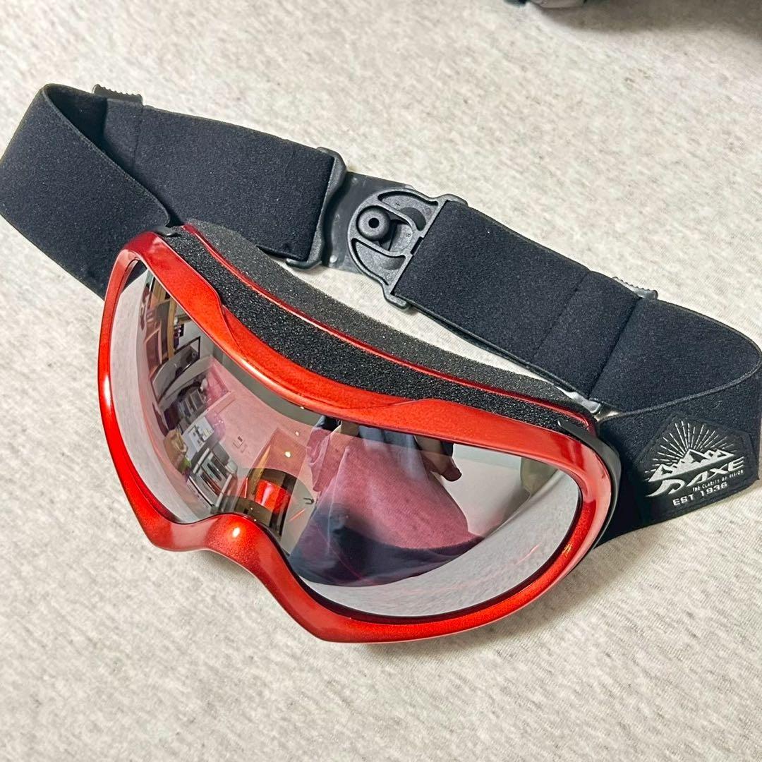 AXE ウィンタースポーツ　ゴーグル　視界ピンク