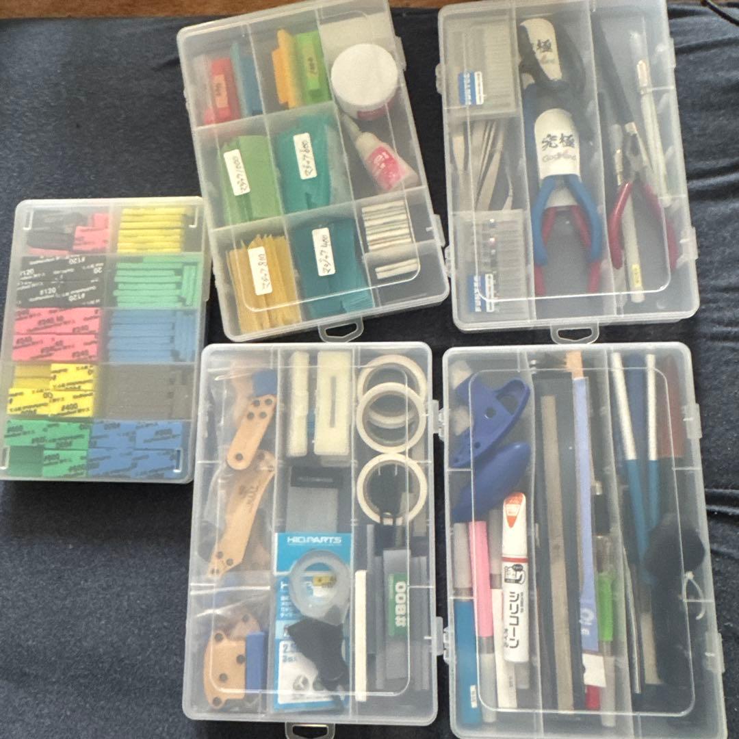 ガンプラ引退品、工具、塗料関連、水転写式デカールまとめ売り