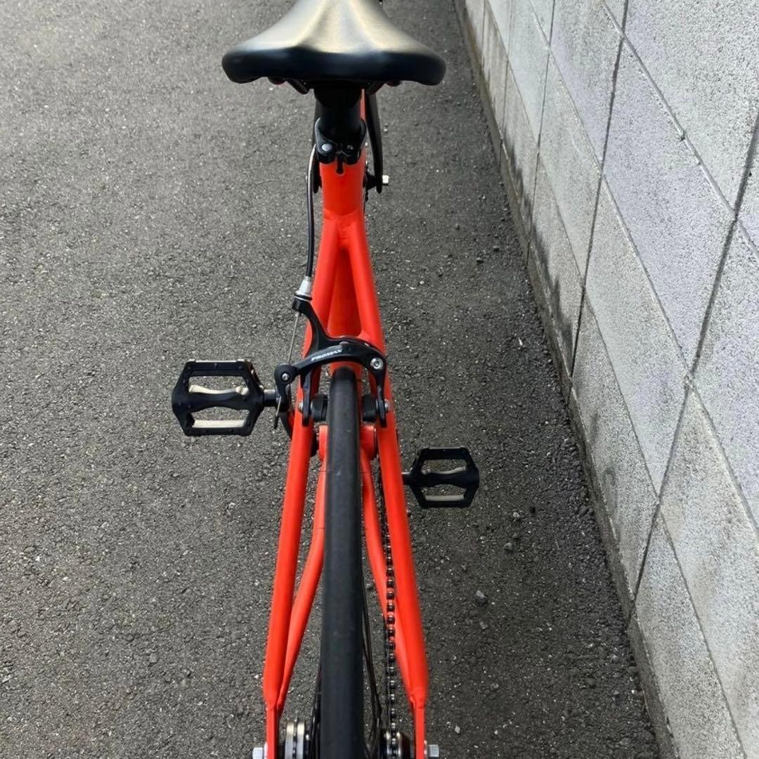 【2024年購入】LEADER 721TR リーダー ピストバイク オレンジ M