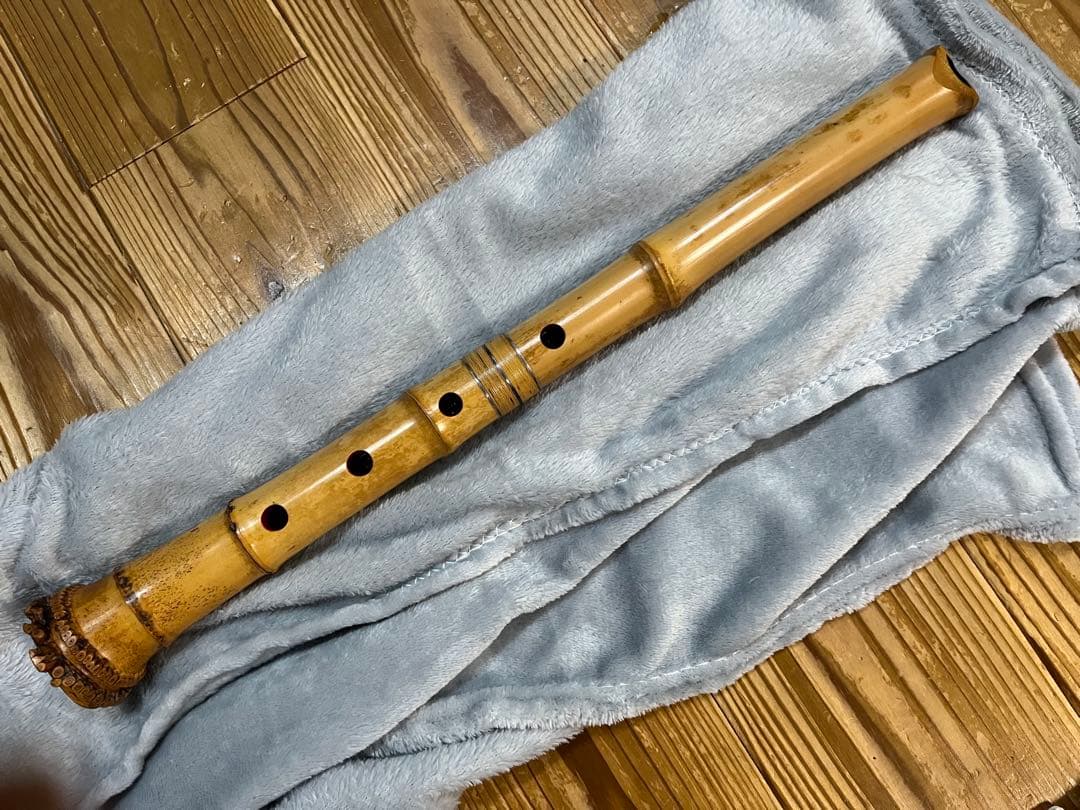 尺八本体 生山銘　都山流　1尺6寸