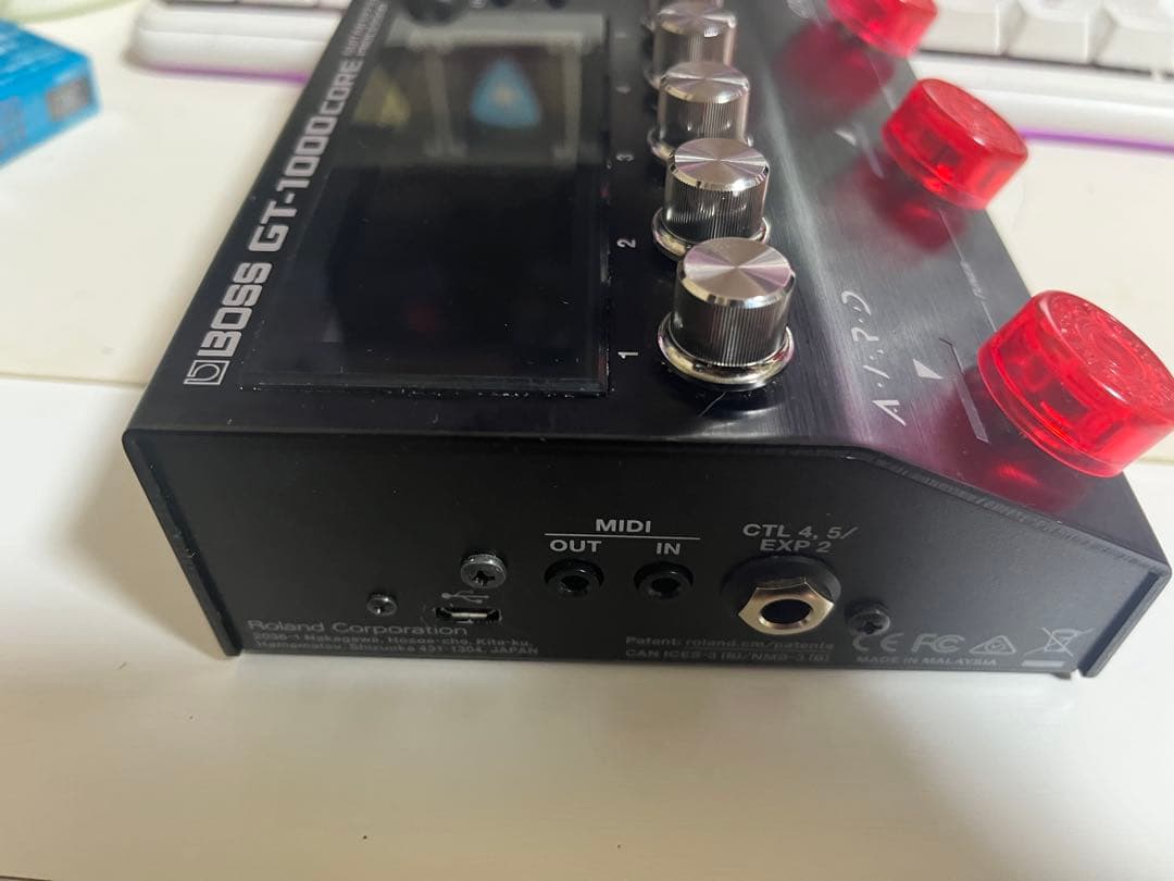 【本日限り！】BOSS GT-1000 Core箱、おまけ付き