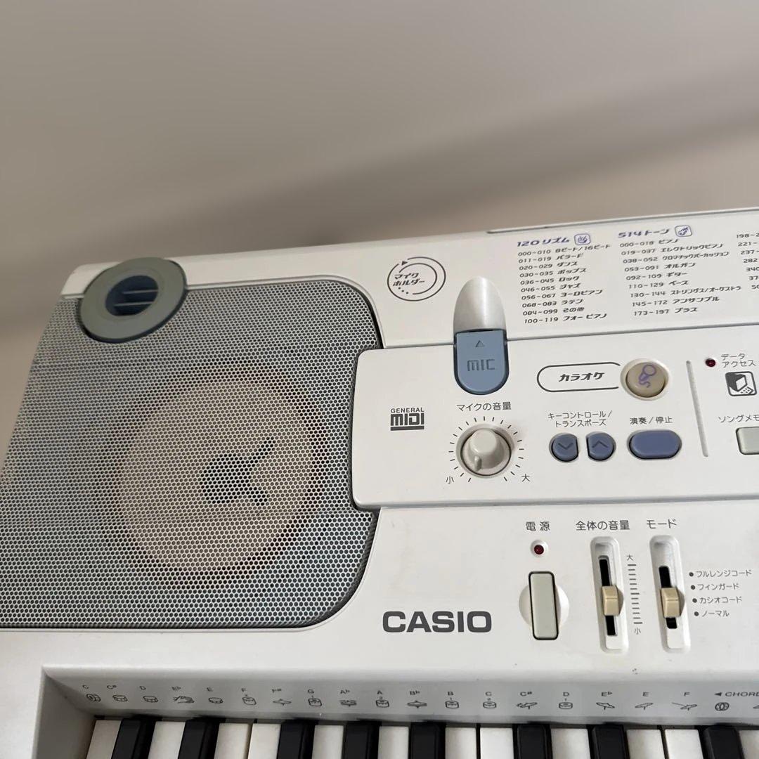 CASIO カシオ　電子ピアノ　電子キーボード　LK-203TV
