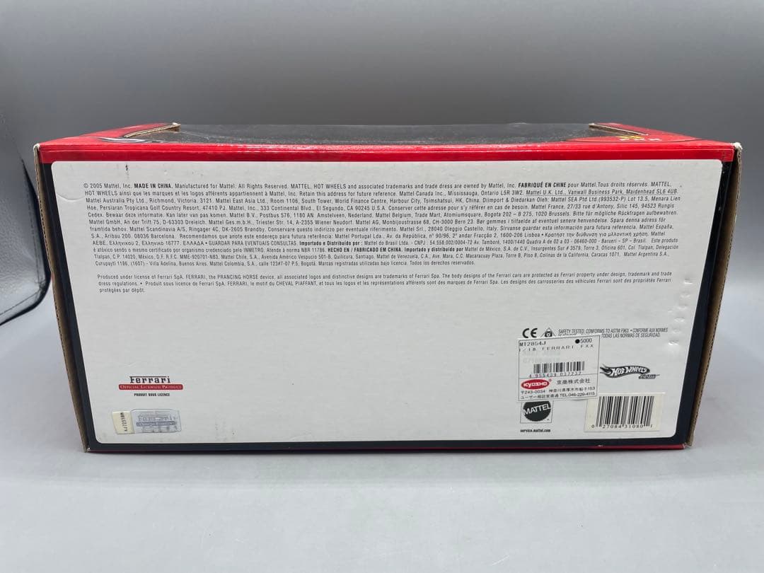 未開封 1/18 フェラーリFXX ホットウィール MATTEL 京商