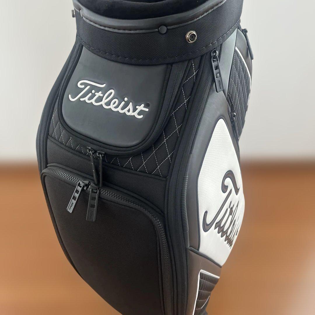 Titleist キャディバッグ ブラック/ホワイト