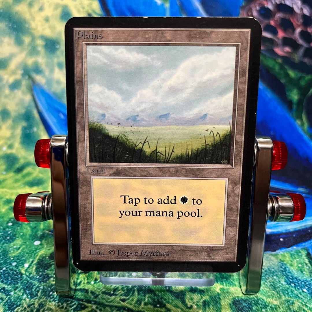 996 《平地/Plains》MTG アルファ　α [LEA] 基本土地
