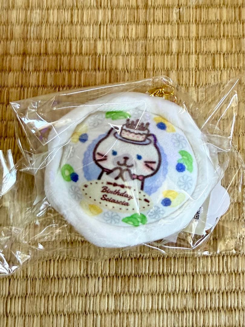 ハピンズ　ふくふくにゃんこ　バースデーケーキストラップ　コンプリートセット