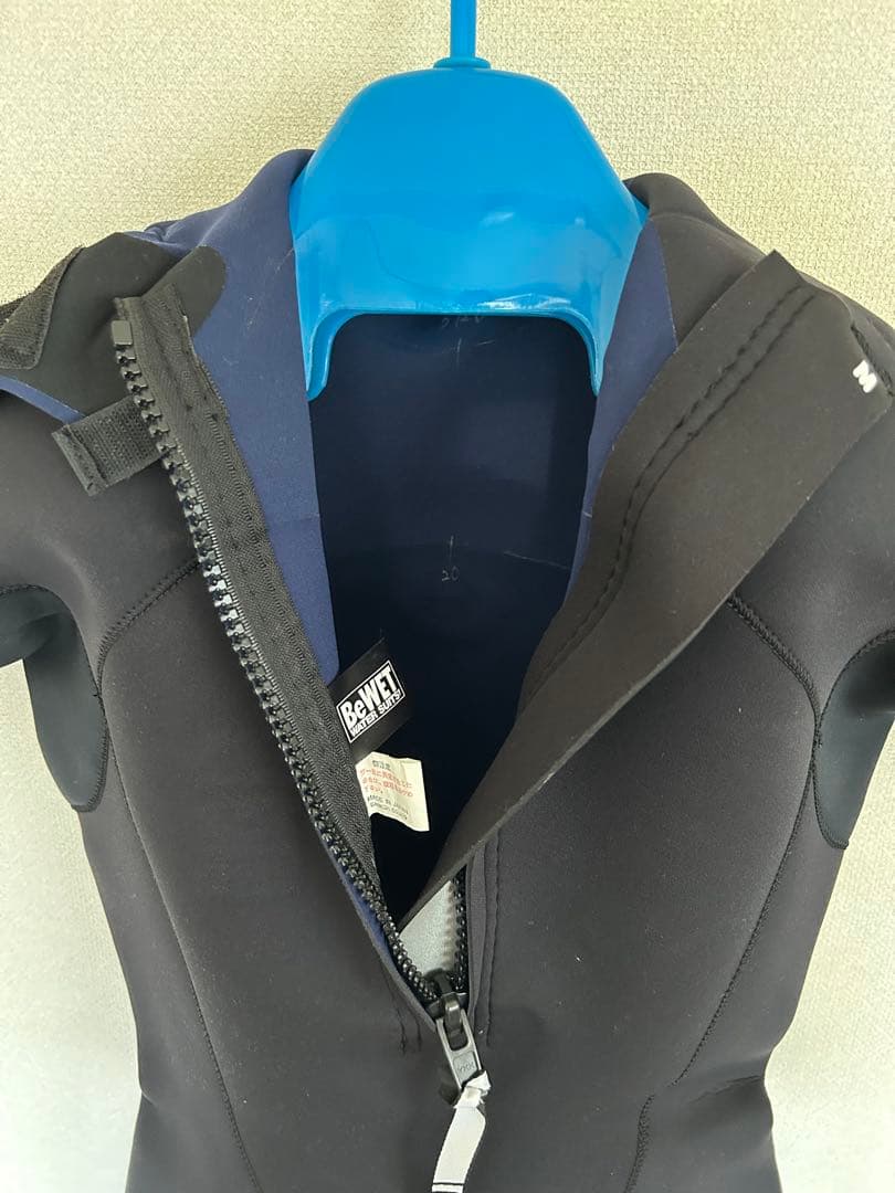 BeWet スプリング ウェットスーツ 半袖 サーフィン Mサイズ