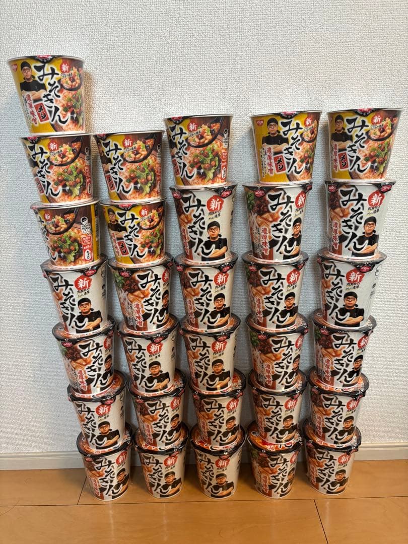 新みそきん　カップラーメン　カップ飯　28個セット
