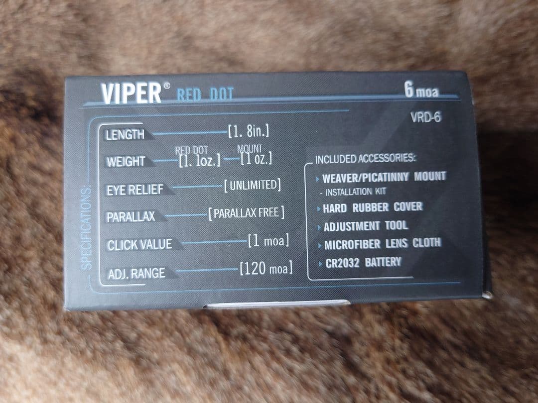 トイガン Vortex Viper 6MOA Red Dot