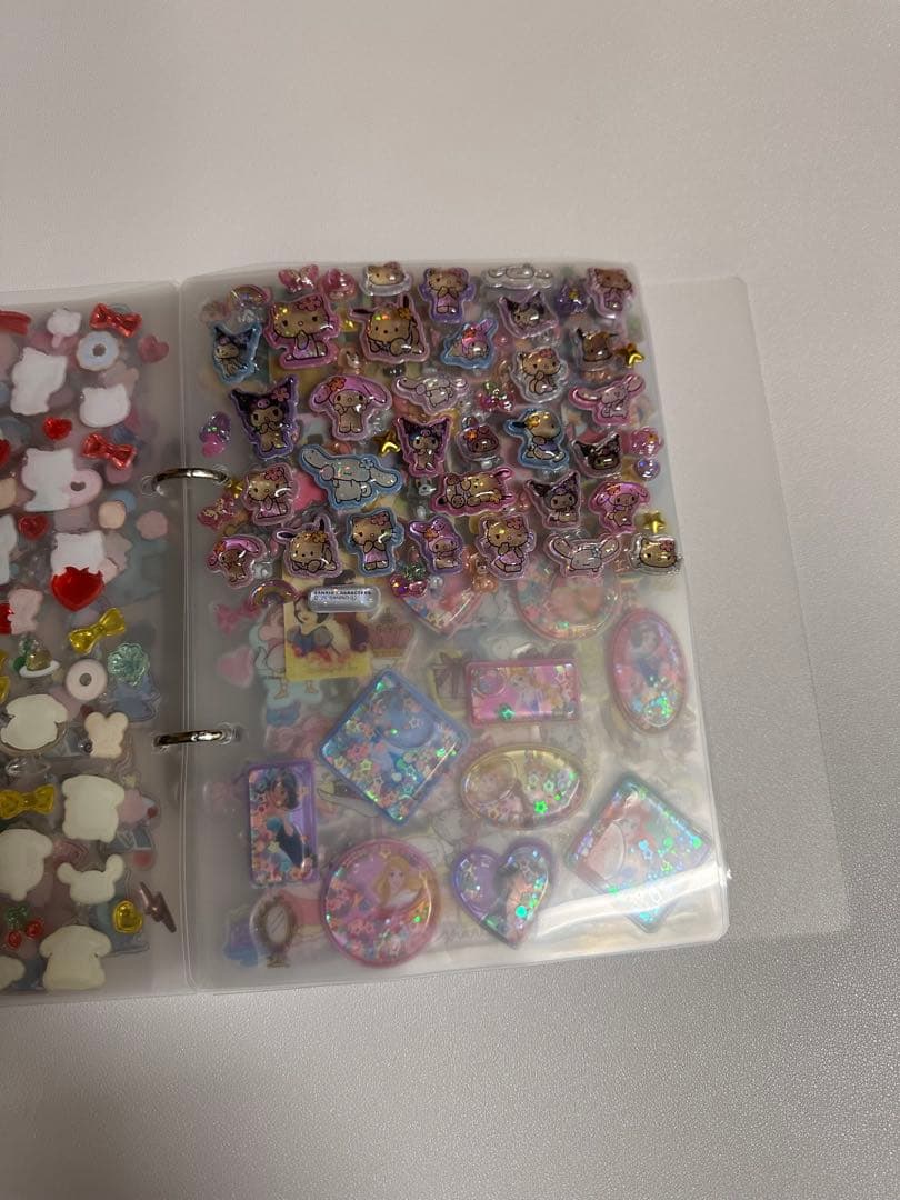 シール帳 完成品