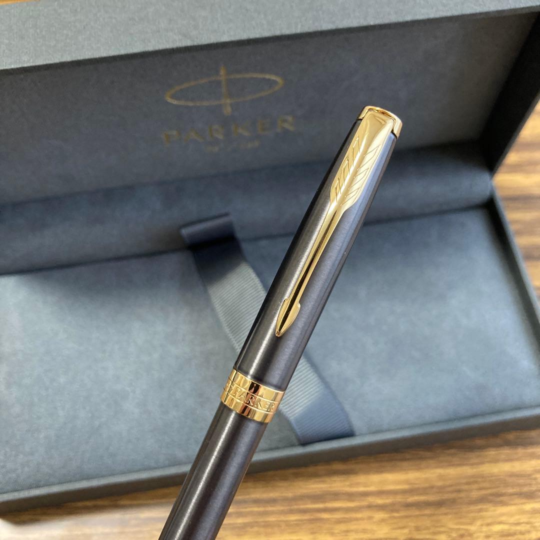 PARKER パーカー ボールペン ソネット グレイGT ギフトボックス入り