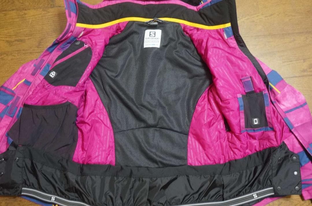 女性用 SALOMON サロモン スキーウエア ジャケット S 美品