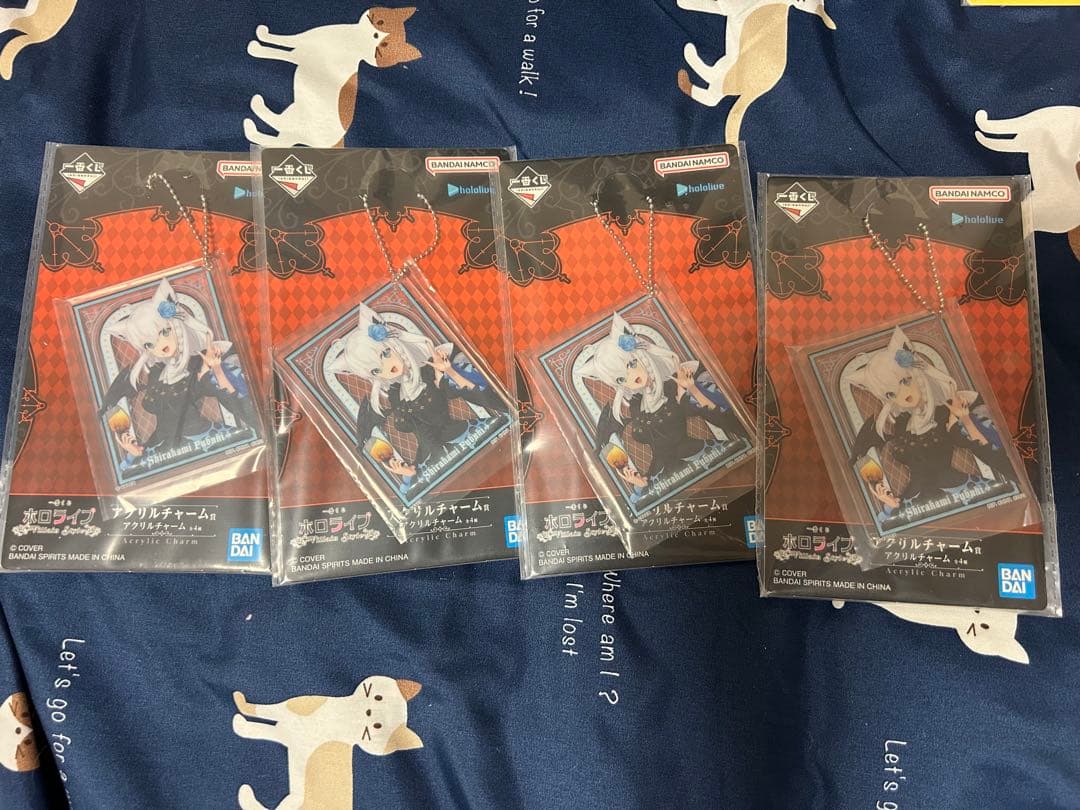 一番くじ ホロライブ 白上フブキ 全10種 コンプリートセット