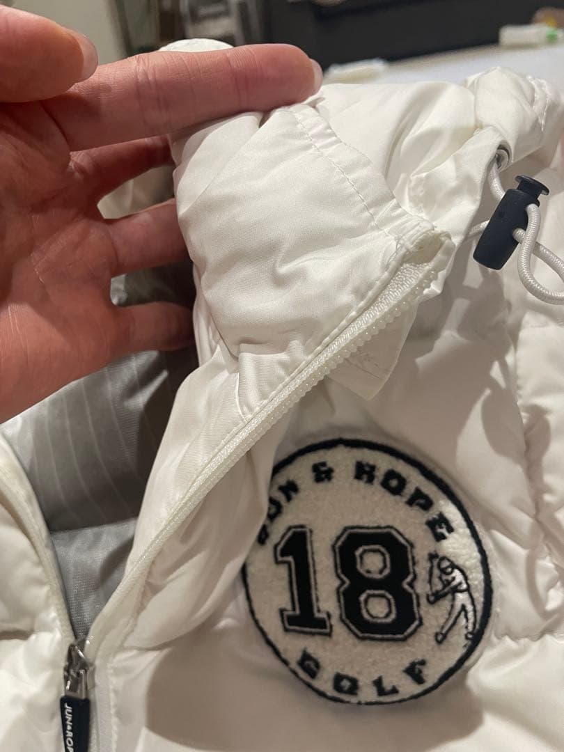 JUN&ROPE' ジュンアンドロペ ジュンロペ ホワイトダウンジャケット