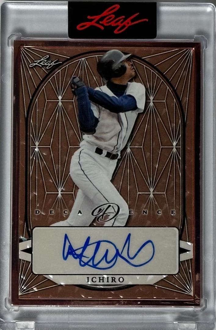 MLB☆イチロー 22 Leaf Bronze 10枚限定直筆サインカード