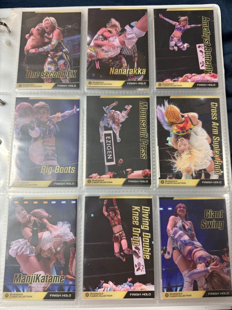 女子プロレス　マリーゴールド　プロレスカード　42種　トレカ　ジュリア