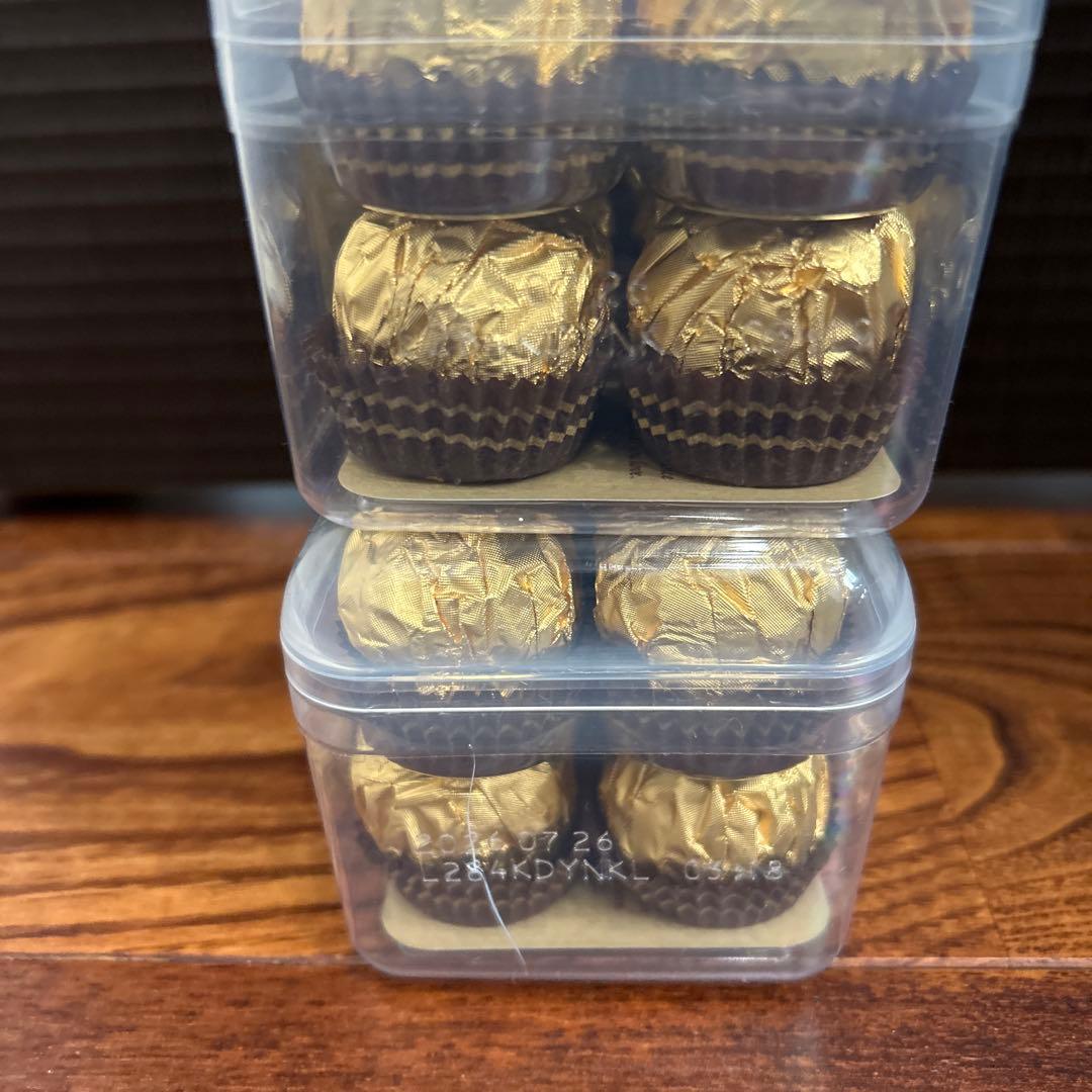 ハ*ト様 マネケン ベルギーワッフル ポテトフライ ブラックサンダー チョコケー