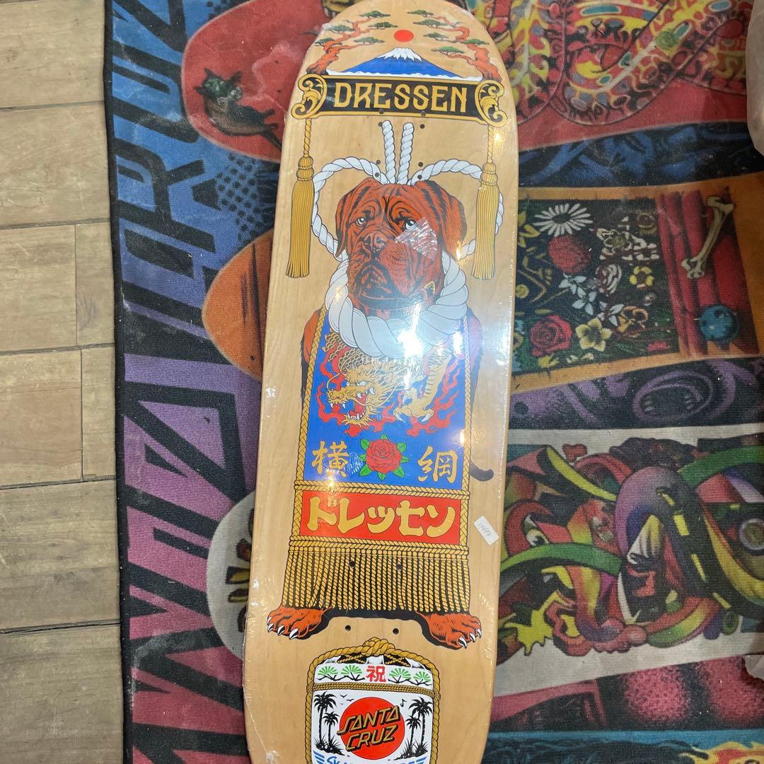 ドレッセンSanta Cruz Dressen スケートボードデッキ