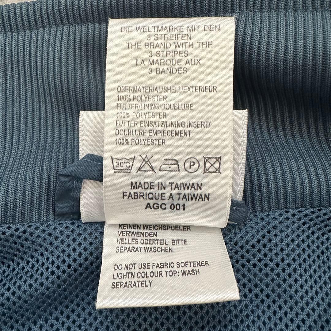 90s【adidas】アディダス（XO）ウィンドブレーカー＊裏メッシュ＊胸ロゴ