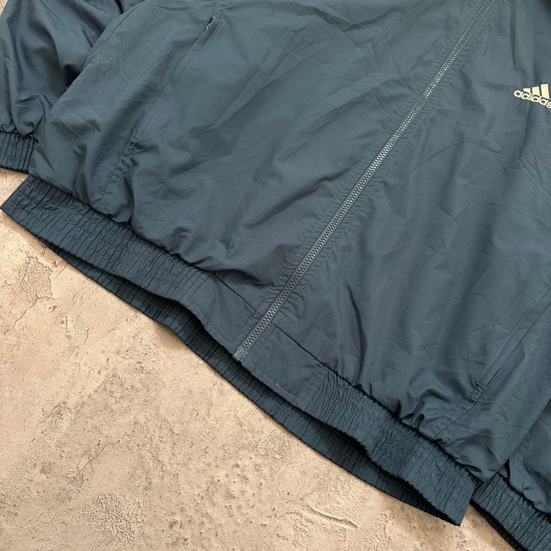 90s【adidas】アディダス（XO）ウィンドブレーカー＊裏メッシュ＊胸ロゴ