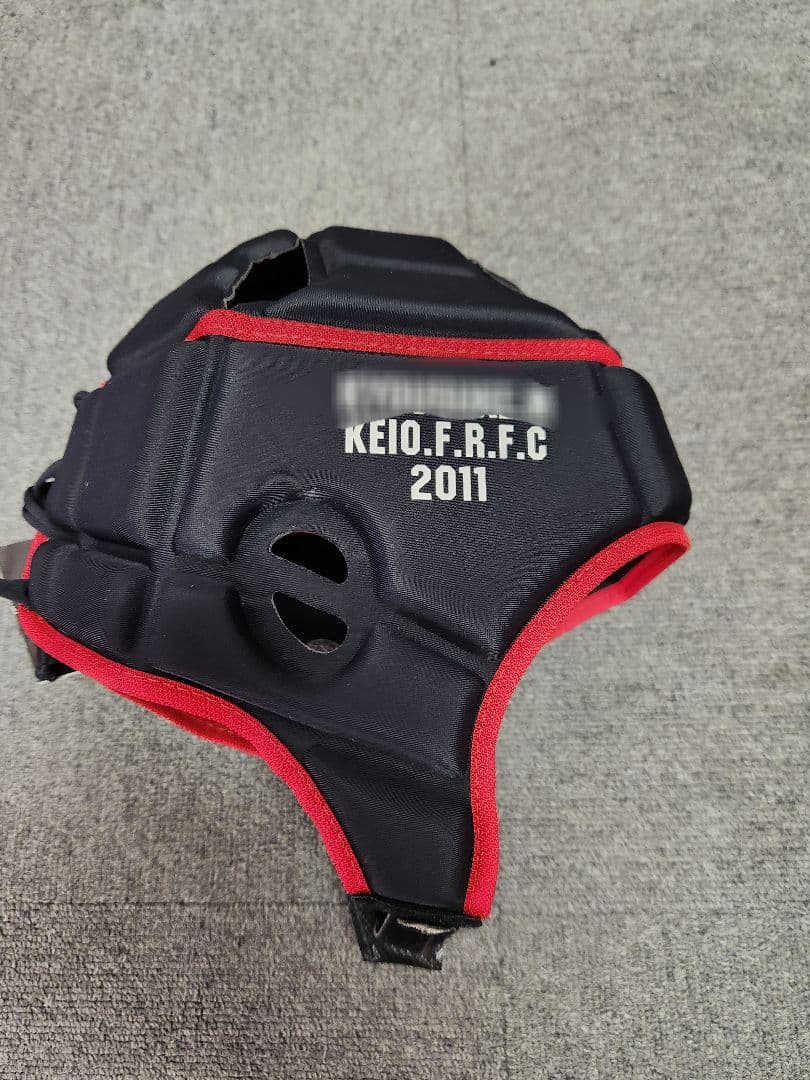 慶應義塾大学ラグビー部公式戦用ヘッドキャップ 　SizeM