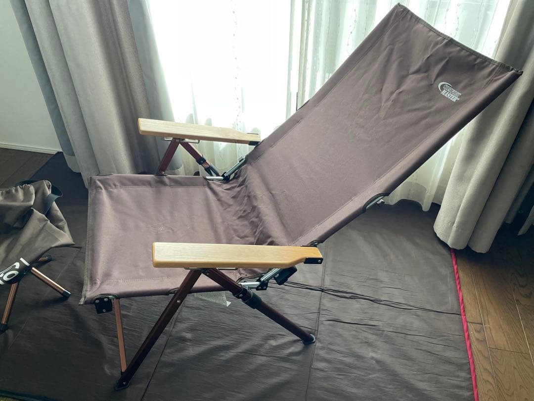 Coleman アウトドアチェア リクライニング機能付き