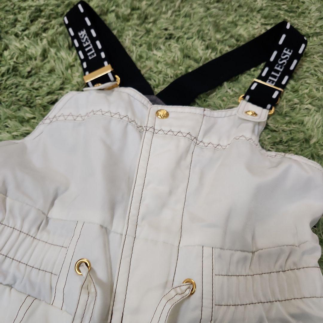 ビンテージ エレッセ ベスト付き テディベア スキー スノボウェブ 上下セット