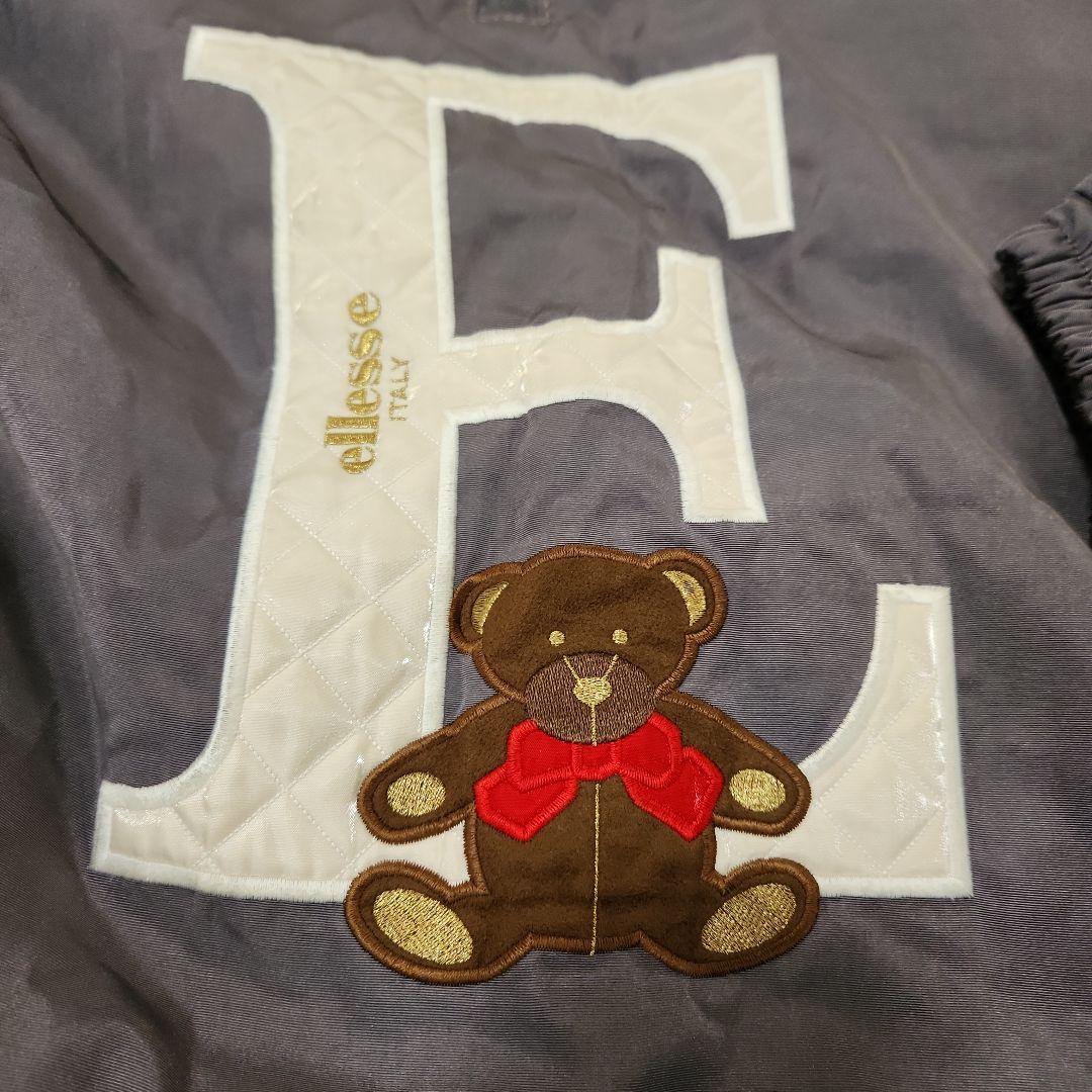 ビンテージ エレッセ ベスト付き テディベア スキー スノボウェブ 上下セット