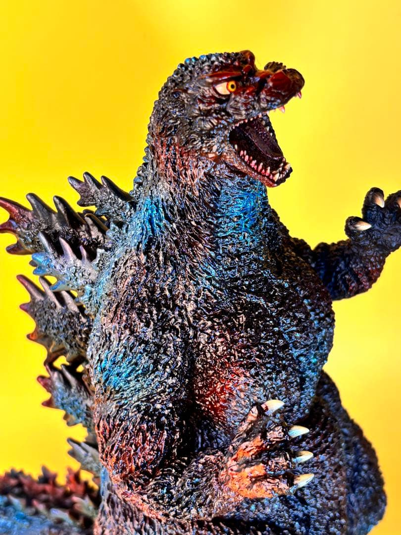 後藤彩色所 カスタム 東宝30ｃｍシリーズ 1995 ラストシーン ゴジラ 青