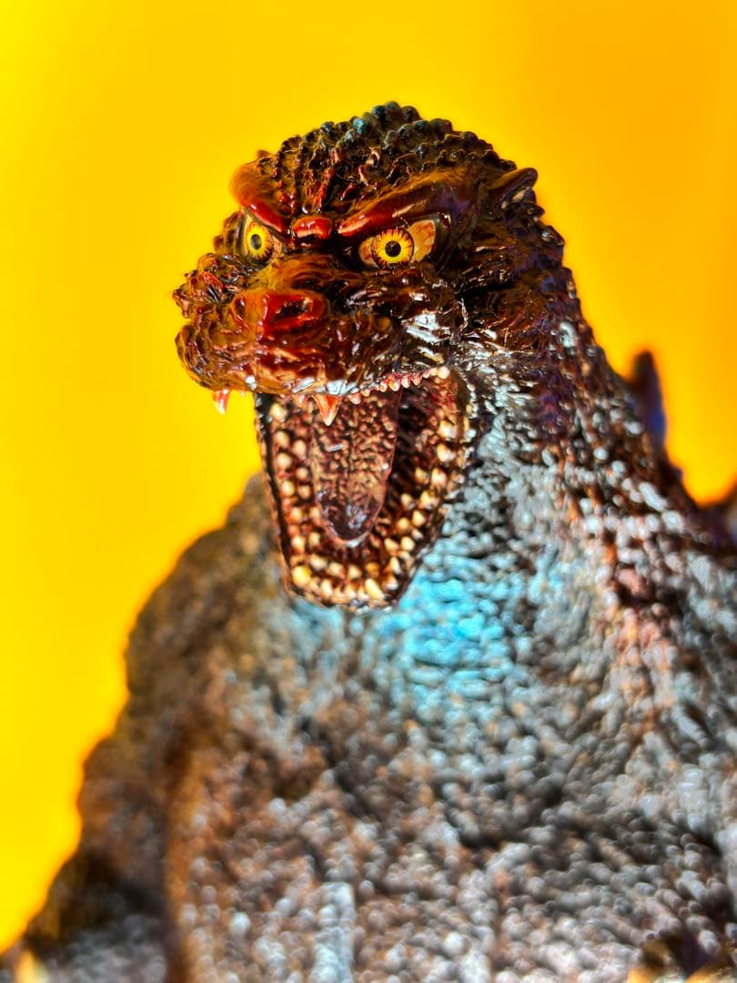 後藤彩色所 カスタム 東宝30ｃｍシリーズ 1995 ラストシーン ゴジラ 青