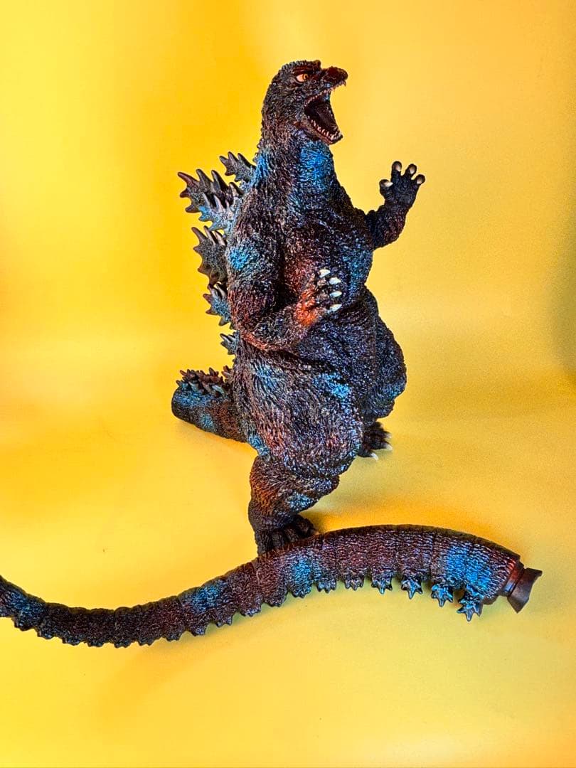 後藤彩色所 カスタム 東宝30ｃｍシリーズ 1995 ラストシーン ゴジラ 青