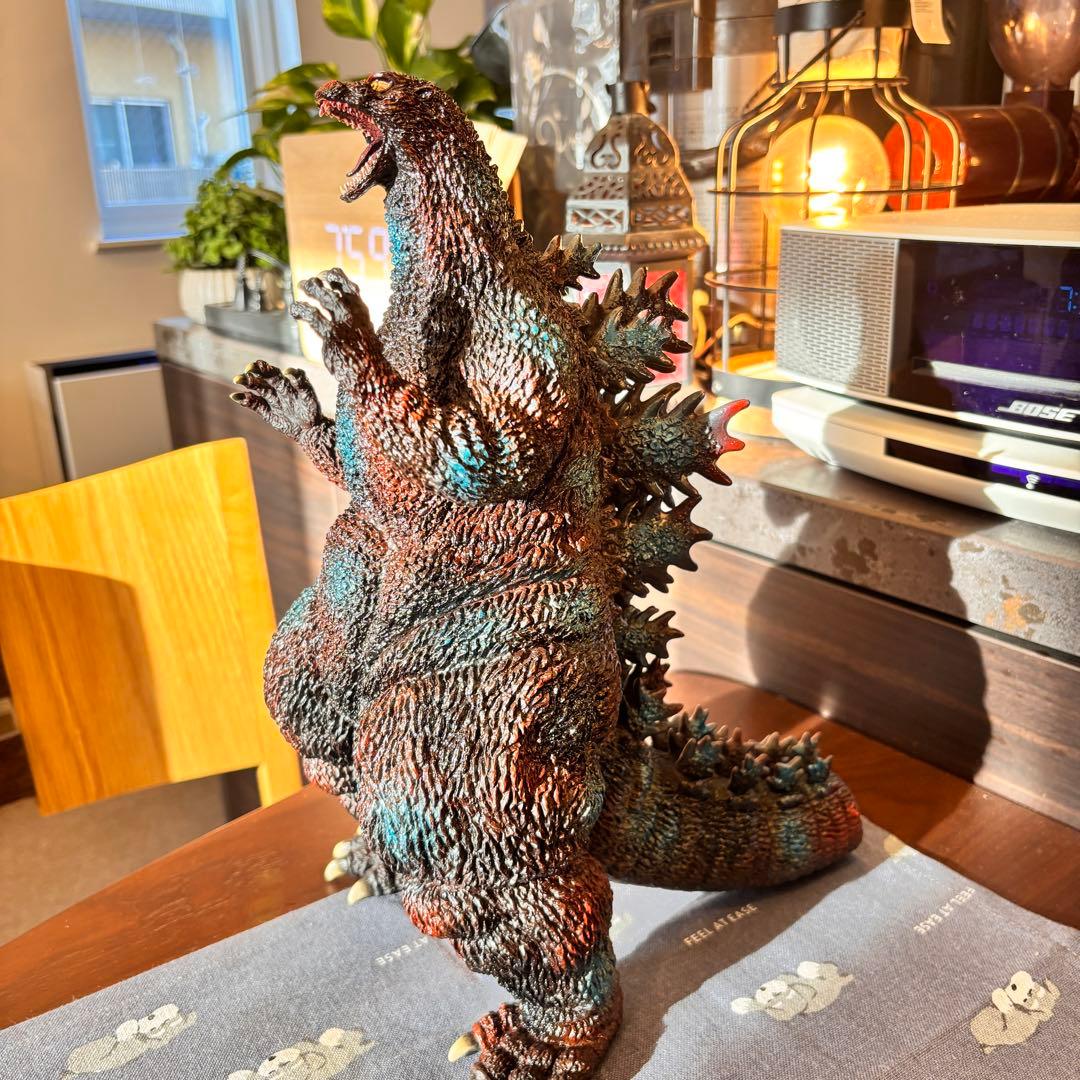 後藤彩色所 カスタム 東宝30ｃｍシリーズ 1995 ラストシーン ゴジラ 青