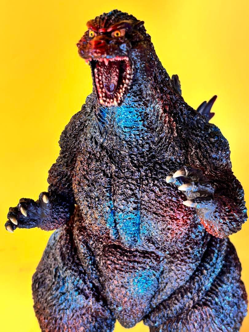 後藤彩色所 カスタム 東宝30ｃｍシリーズ 1995 ラストシーン ゴジラ 青