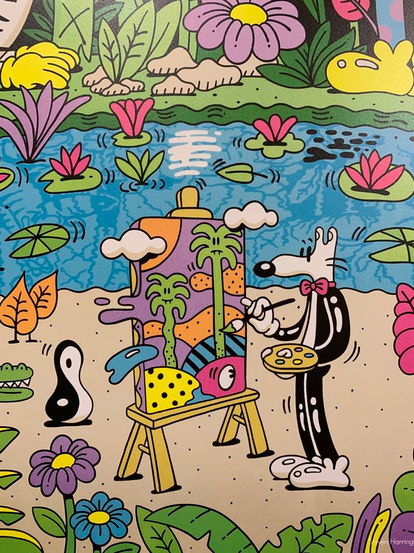 ラスト1枚【日本未入荷】スティーブン・ハリントン　エキシビジョンポスター②