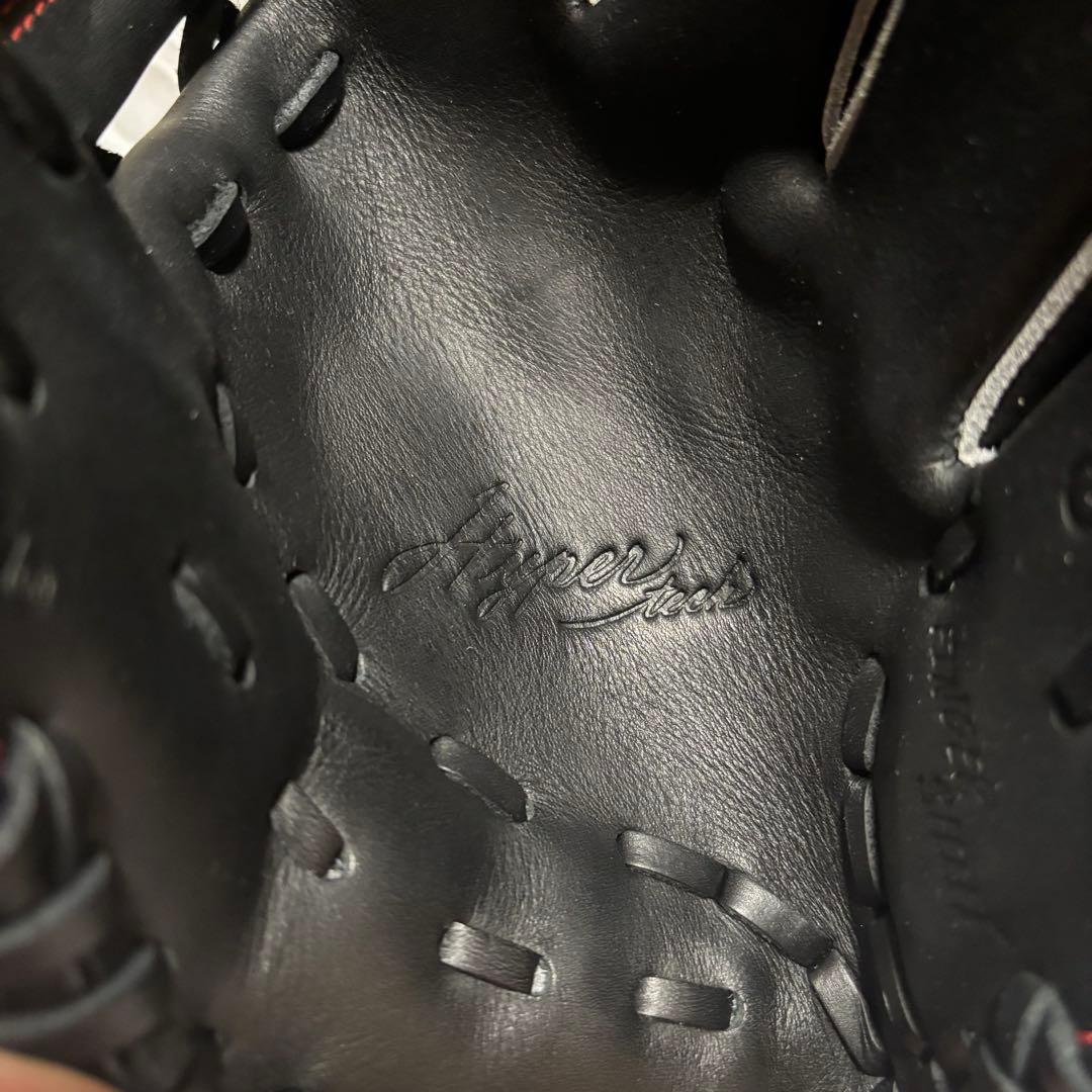 【美品】　野球 グローブ 軟式 大人 右投げ ローリングス ハイパーテック　@