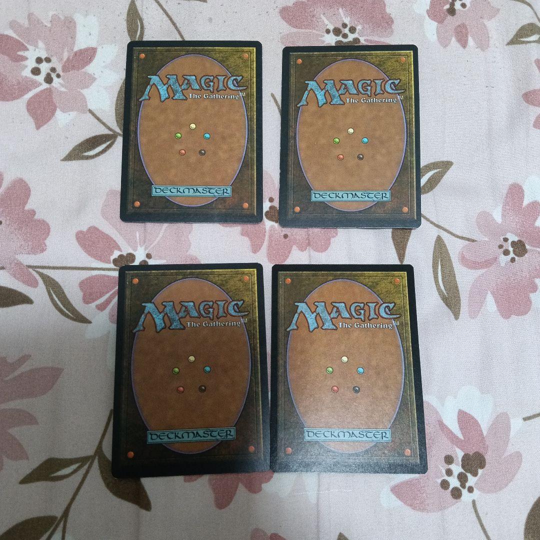 ※ラスト【4枚セット】【再録禁止カード】魔の魅惑 TMP版 英語版