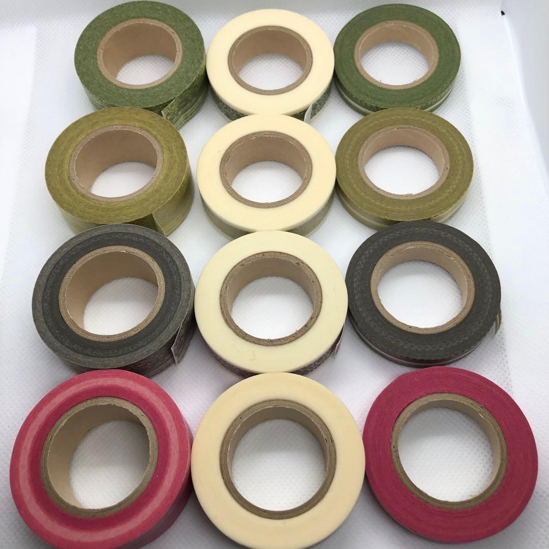 marks 装飾的な模様のマスキングテープ　18点