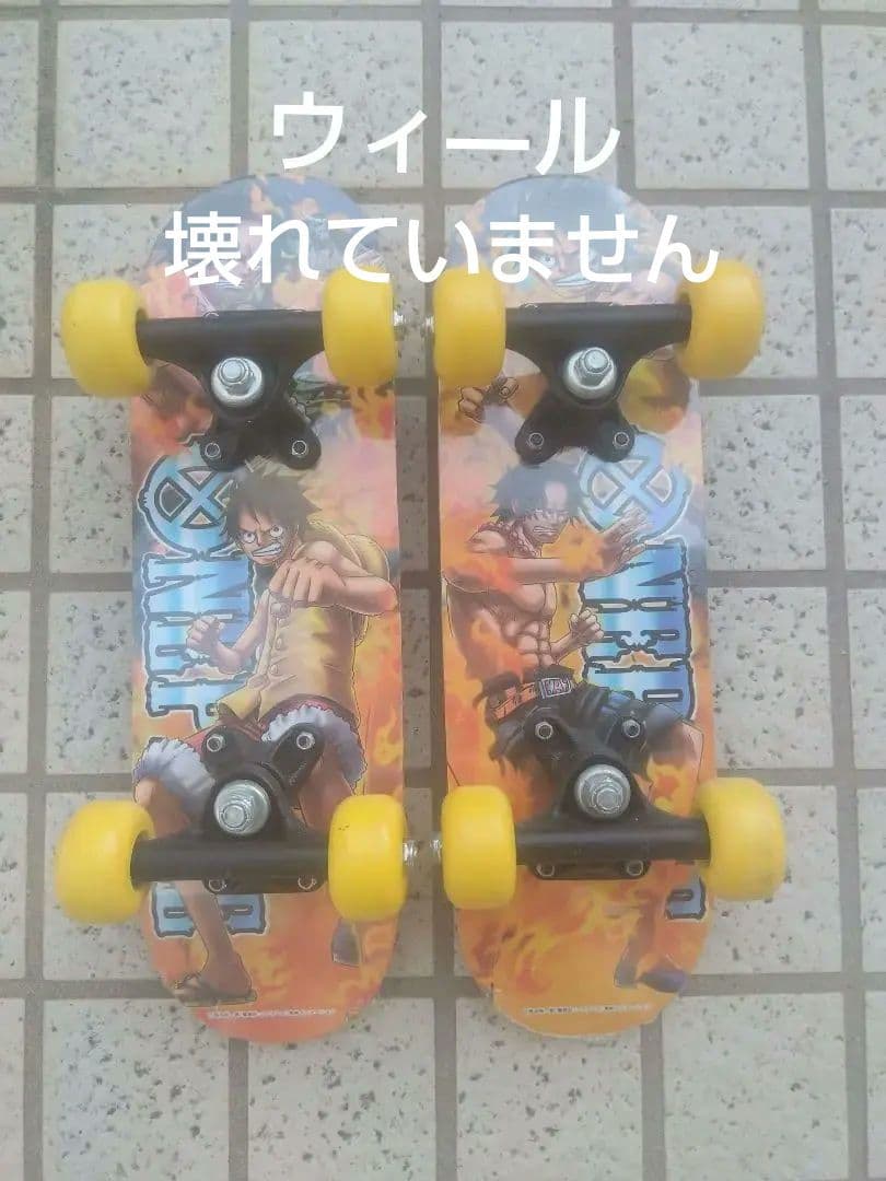 ワンピース スケートボード 2台セット ルフィ＆エース