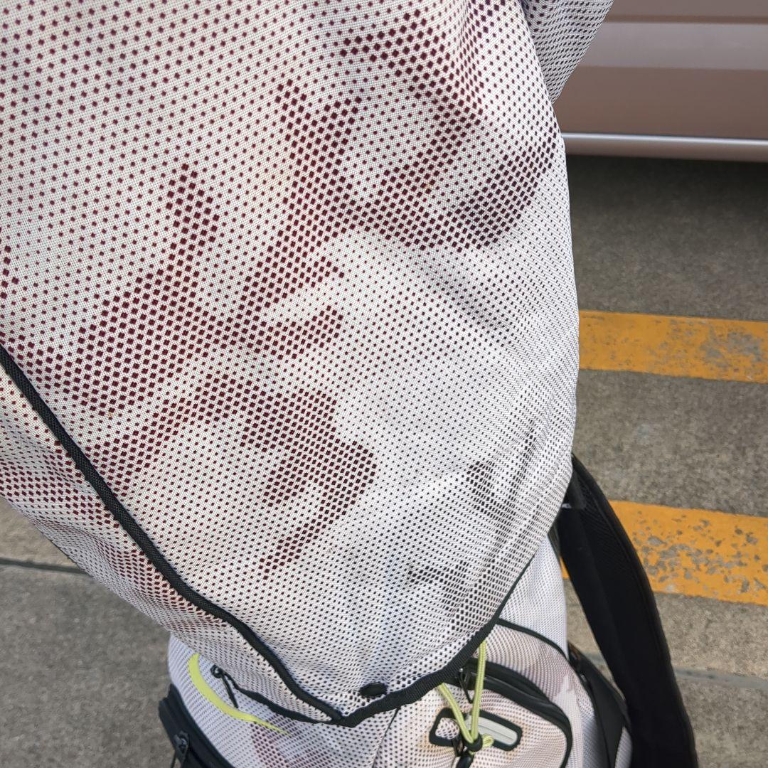 良品軽量Nike ゴルフバッグ ホワイト/ブラック/イエロー