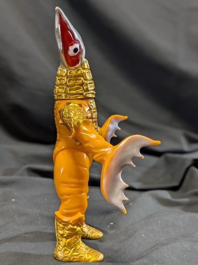 メタリノーム「キャプテンウルトラ」登場宇宙人（ブルマァク復刻）ソフビフィギュア