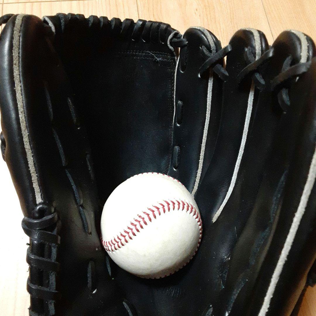 最終売り切り即戦力Atoms硬式投手用グローブ 黒